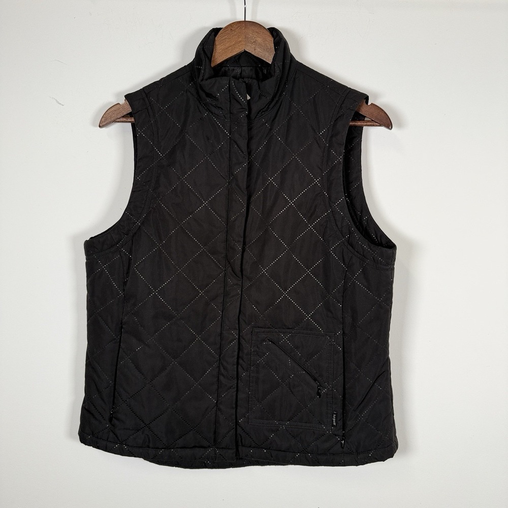 Women's Lizgolf Vest Black Outerwear Black Size Medium Golf‎ - Picture 2 of 8